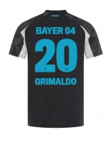 Bayer Leverkusen Alejandro Grimaldo #20 Alternativní Dres 2024-25 Krátký Rukáv